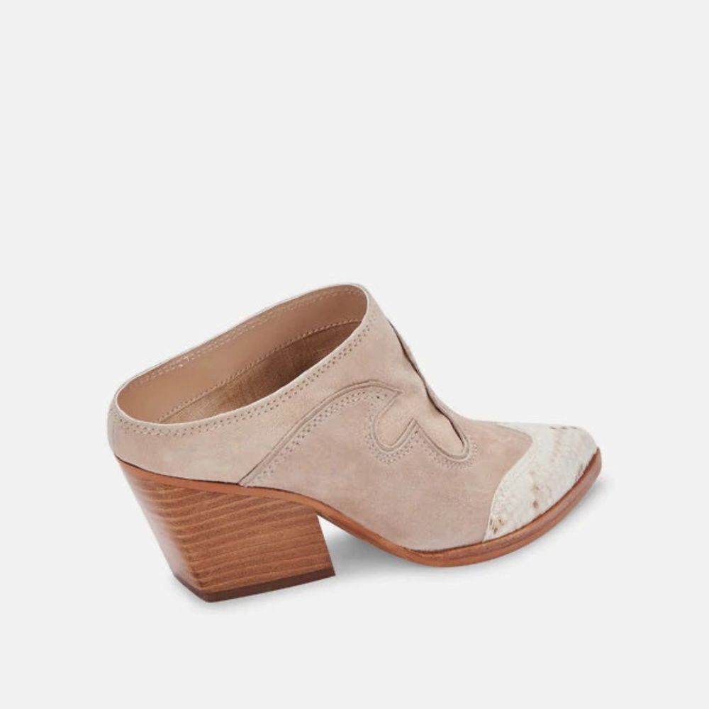 NEW Dolce Vida Lars Mule dune Suede